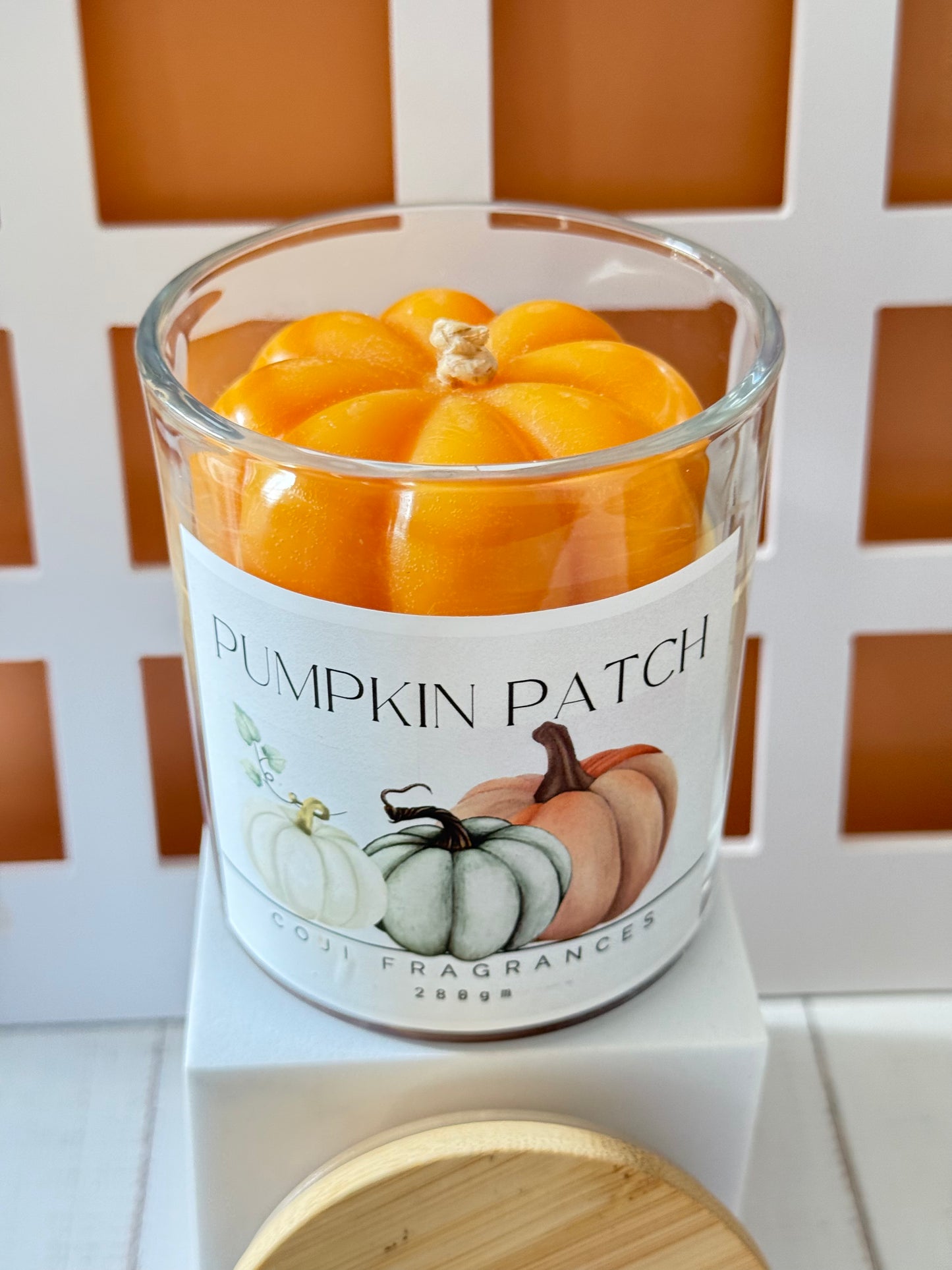 Pumpkin Patch - Sculpted Container Candle
