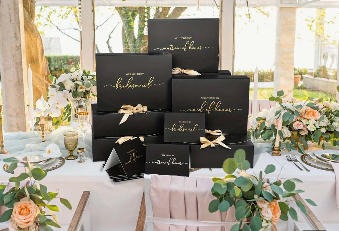 BRIDESMAID & GROOMSMEN PROPOSAL BOXES - COMING SOON - JOIN THE WAIT LIST