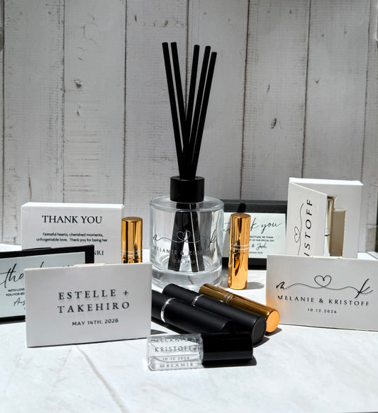 TOTALLY CUSTOM PACKAGE - WEDDING SCENTS - UP TO 30MIN CONSULTATION